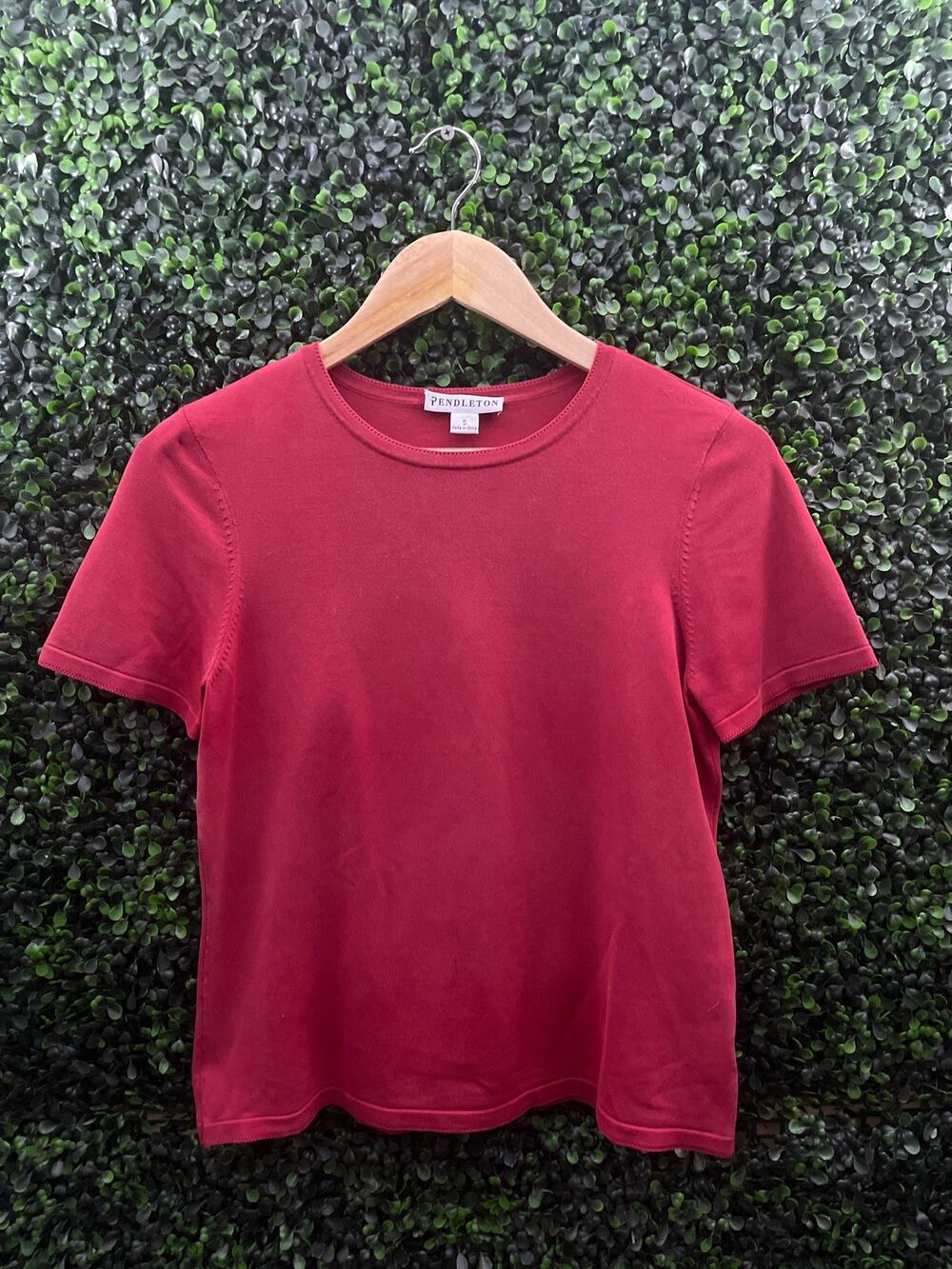 Pendleton Red Blouse Women’s Size S